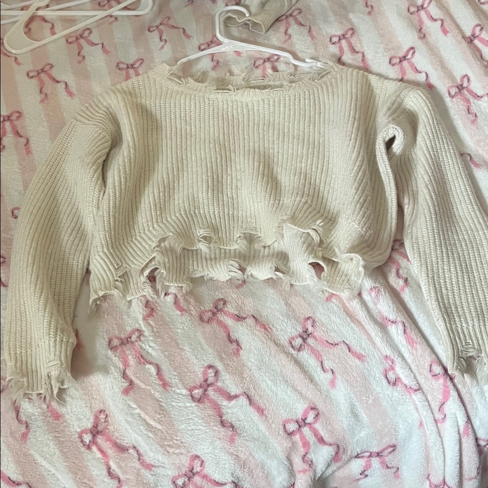 Women's Cream Sweater